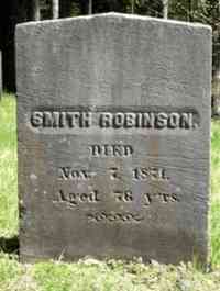 Smith ROBINSON - Grave