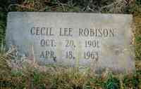Cecil Lee ROBISON - Grave