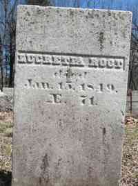 Lucretia ROOT - Grave