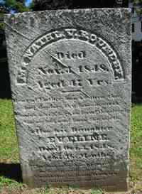 Nathaniel Vickery ROUNDEY - Grave