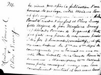 Meles (Ménême) ROUSSEL - 1846 marriage