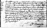 Noel ROY - 1690 marriage