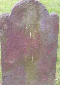 Deborah ROYCE - Grave Inscription: wife of Joseph Merriam, in ye 52 year of her age. Death tho Awful is but a sleep To them that Gods Commandments keep.