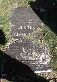 Justus RUSSELL - Grave