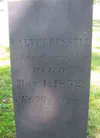 Calvin RUSSELL - Grave