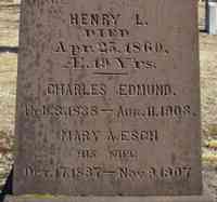 Henry L. SAGE - Grave
