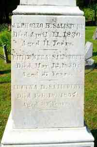 Philomela SALISBURY - Grave