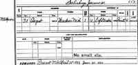 James W SALISBURY - Name:	James W Salisbury Residence:	Hudson, Michigan Age at Enlistment:	36 Enlistment Date:	31 Aug 1862 Rank at enlistment:	Private Enlistment Pla