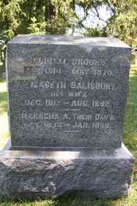 Elizabeth SALISBURY - Grave