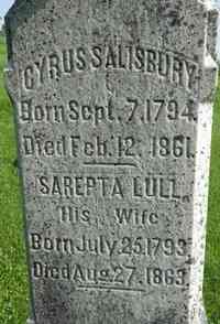 Cyrus SALISBURY - Grave