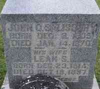 John Child SALISBURY - Grave