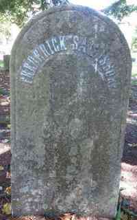 Frederick SALISBURY - Grave