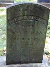 Daniel SALISBURY - Grave
