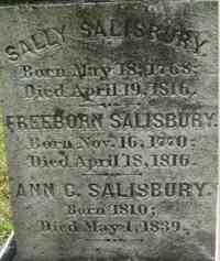 Freeborn SALISBURY - Grave