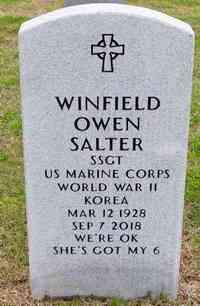 Winfield Owen SALTER - Grave