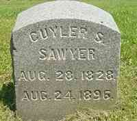 Cuyler SAWYER - Grave
