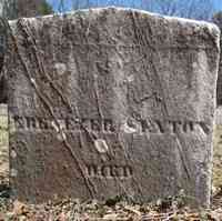 Ebenezer SAXTON - Grave