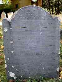 Hannah SAYWARD - Grave  Inscription: Here lies Interred the body of Mrs. Hannah Moulton wife to Jeremiah Moulton Junr Esqr who departed this life Dec. 3d 1757