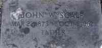 John Wesley SCALF - Grave