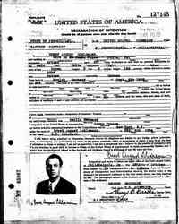 Ernst August SCHLOMANN - Name: Ernst August Schlomann Birth Date: 9 Sep 1908 Birth Place: Germany Arrival Year: 1934 Naturalization Record Type: Petition for Naturalizatio