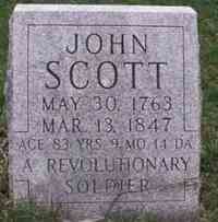 John Wilson SCOTT - Memorial