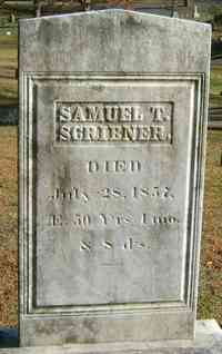 Samuel T. SCRIBNER - Grave