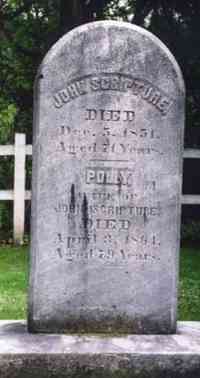 John SCRIPTURE - Grave