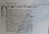 Marie-Gertrude PETIT - Marriage