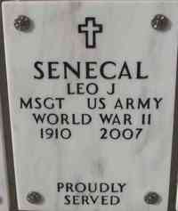 Leo J SENECAL - Grave
