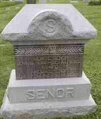 Louis SENOR (SENOT) - Grave
