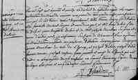 Étienne SÉVIGNY - 1775 marriage