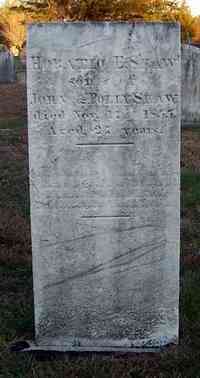 Horatio E. SHAW - Grave