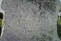 William Henry Harrison SHERMAN - Grave