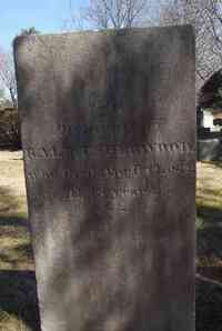 Ralph SHERWOOD - Grave