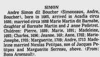 André SIMON dit BOUCHER - 