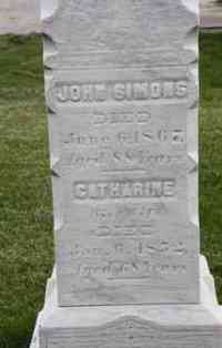 John SIMONS - Grave