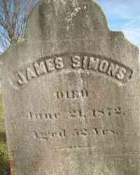 James SIMONS - Grave