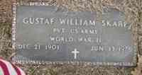 Gustaf William SKARP - Grave