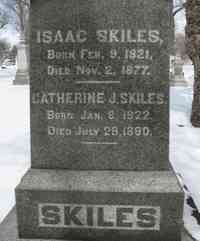 Isaac SKILES - Grave