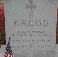 Francis Warner KREBS - Grave Thanks to af