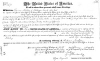 Harriet SMITH - 1832 Michigan land grant