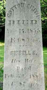Cotton SMITH - Grave