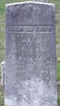 Spencer SNOW - Grave