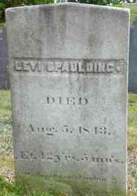 Levi SPAULDING - Grave