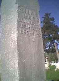 Annie Rosine SPRAGUE - Grave