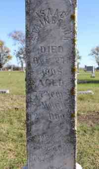 Issac Kiser STAINBROOK - Grave