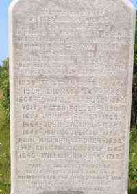 Tristam COFFIN - Monument