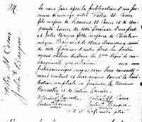Marie Julie BASTARACHE dite BASQUE - 1846 marriage
