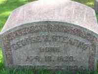 George M. STEARNS - Grave