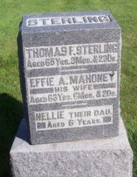 Thomas Ferguson STERLING - Grave
